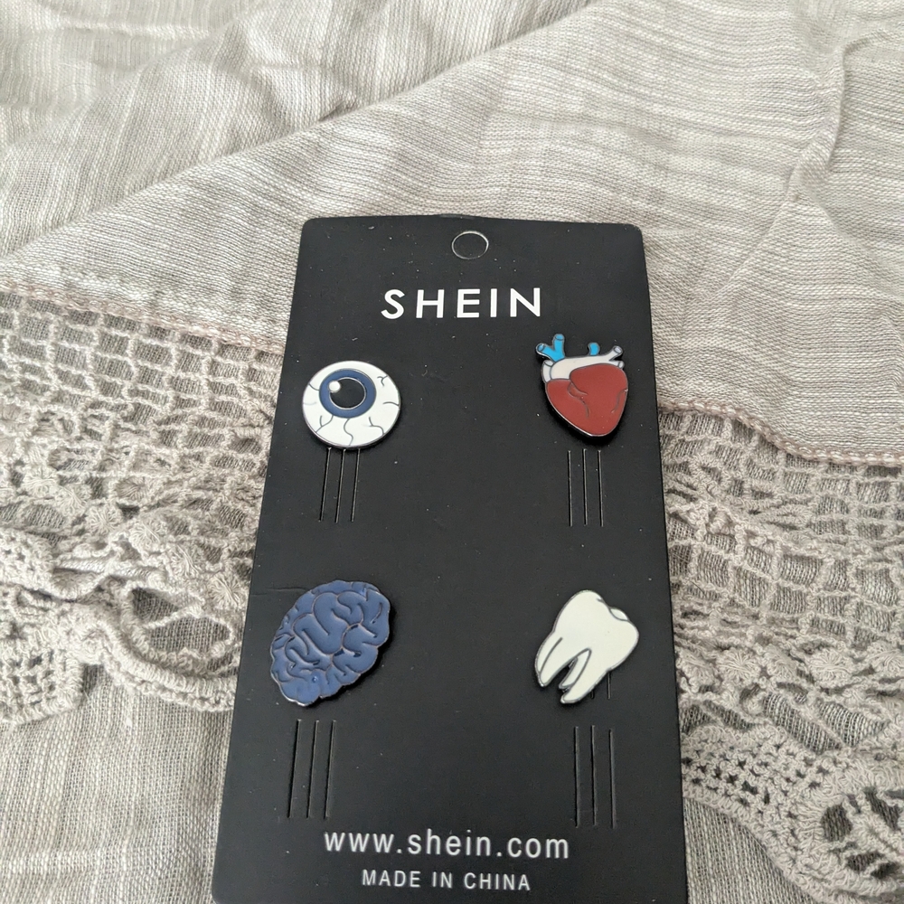 Shein Assorted Enamel Pins Set - Picture 4 of 5